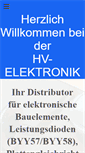 Mobile Screenshot of hv-elektronik-steinach.de